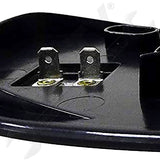 APDTY 67156 Heated Plastic Backed Mirror Left