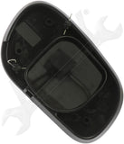 APDTY 67211 Non-Heated Plastic Backed Mirror Left