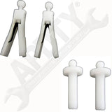 APDTY 67218 Non-Heated Plastic Backed Mirror Right