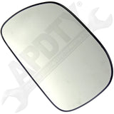 APDTY 67221 Non-Heated Plastic Backed Mirror Left