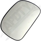 APDTY 67222 Non-Heated Plastic Backed Mirror Right