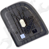APDTY 67225 Replacement Mirror Glass For Tow Mirror; Driver-Side Upper