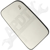 APDTY 67231 Heated Plastic Backed Mirror Left