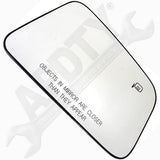 APDTY 67232 Heated Plastic Backed Mirror Right