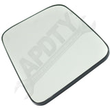 APDTY 67238 Mirror Glass Plastic Backing Left