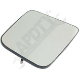 APDTY 67238 Mirror Glass Plastic Backing Left