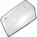 APDTY 67239 Heated Plastic Backed Mirror Left