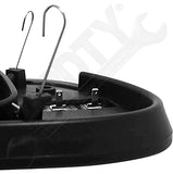 APDTY 67241 Heated Plastic Backed Mirror Left