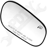APDTY 67242 Heated Plastic Backed Mirror Right