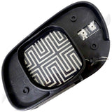APDTY 67242 Heated Plastic Backed Mirror Right
