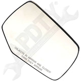 APDTY 67246 Non-Heated Plastic Backed Mirror Right