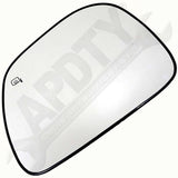 APDTY 67247 Heated Plastic Backed Mirror Left