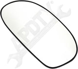 APDTY 67274 Non-Heated Plastic Backed Mirror Left