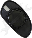 APDTY 67274 Non-Heated Plastic Backed Mirror Left