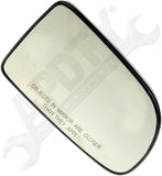 APDTY 67277 Non-Heated Plastic Backed Mirror Right