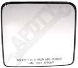 APDTY 67300 Plastic Backed Mirror Replacement Replaces 68125580AA