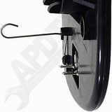 APDTY 67317 Heated Plastic Backed Mirror Left