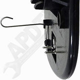 APDTY 67317 Heated Plastic Backed Mirror Left
