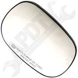 APDTY 67328 Heated Plastic Backed Mirror Right