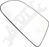 APDTY 67329 Non-Heated Plastic Backed Mirror Left