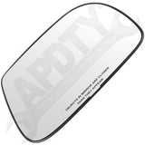 APDTY 67336 Heated Plastic Backed Mirror Right