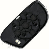 APDTY 67336 Heated Plastic Backed Mirror Right