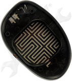 APDTY 67337 Heated Plastic Backed Mirror Left