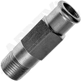 APDTY 67348 Heater Hose Connectors - 3/4 In. Hose X 1/2 In. Npt X 2-3/4 In. Long