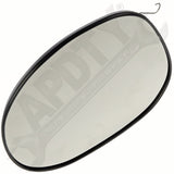 APDTY 67349 Heated Plastic Backed Mirror Left