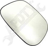 APDTY 67351 Non-Heated Plastic Backed Mirror Left
