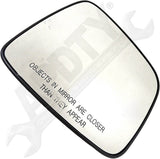 APDTY 67358 Non-Heated Plastic Backed Mirror Right