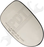 APDTY 67366 Non-Heated Plastic Backed Mirror Right