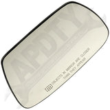 APDTY 67374 Heated Plastic Backed Mirror Right