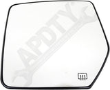 APDTY 67375 Side View Mirror Replacement Glass