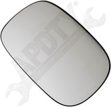 APDTY 67382 Non-Heated Plastic Backed Mirror Left