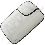 APDTY 67384 Heated Plastic Backed Mirror Right