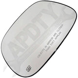 APDTY 67386 Heated Plastic Backed Mirror Right