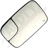 APDTY 67387 Heated Plastic Backed Mirror Left