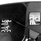 APDTY 67387 Heated Plastic Backed Mirror Left