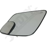 APDTY 67388 Plastic Backed Mirror Glass Right Side