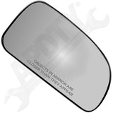 APDTY 67411 Heated Plastic Backed Mirror Right