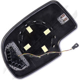 APDTY 67420 Replacement Mirror Glass w/LED Turn Signal Heated Non-Dimming Right