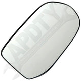 APDTY 67430 Non-Heated Plastic Backed Mirror Left