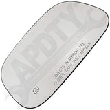 APDTY 67436 Heated Plastic Backed Mirror Right