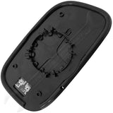 APDTY 67437 Heated Plastic Backed Mirror Left