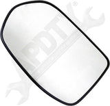 APDTY 67442 Heated Plastic Backed Mirror Left