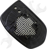 APDTY 67442 Heated Plastic Backed Mirror Left