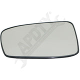 APDTY 67444 Heated Plastic Backed Mirror Glass