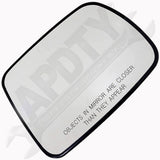 APDTY 67453 Non-Heated Plastic Backed Mirror Right
