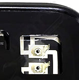 APDTY 67459 Heated Plastic Backed Mirror Right